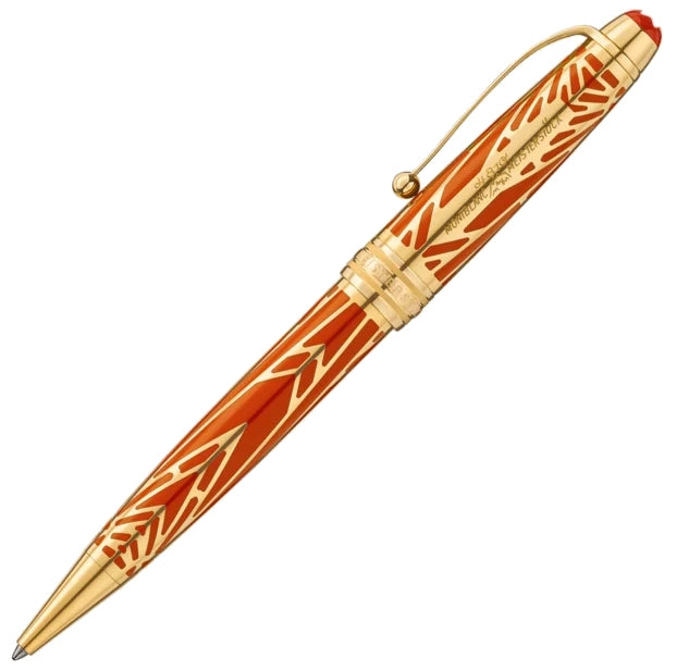 Montblanc Spel Pen Meisterstein die Herkunftskollektion Solitaire mittelgroß 131356