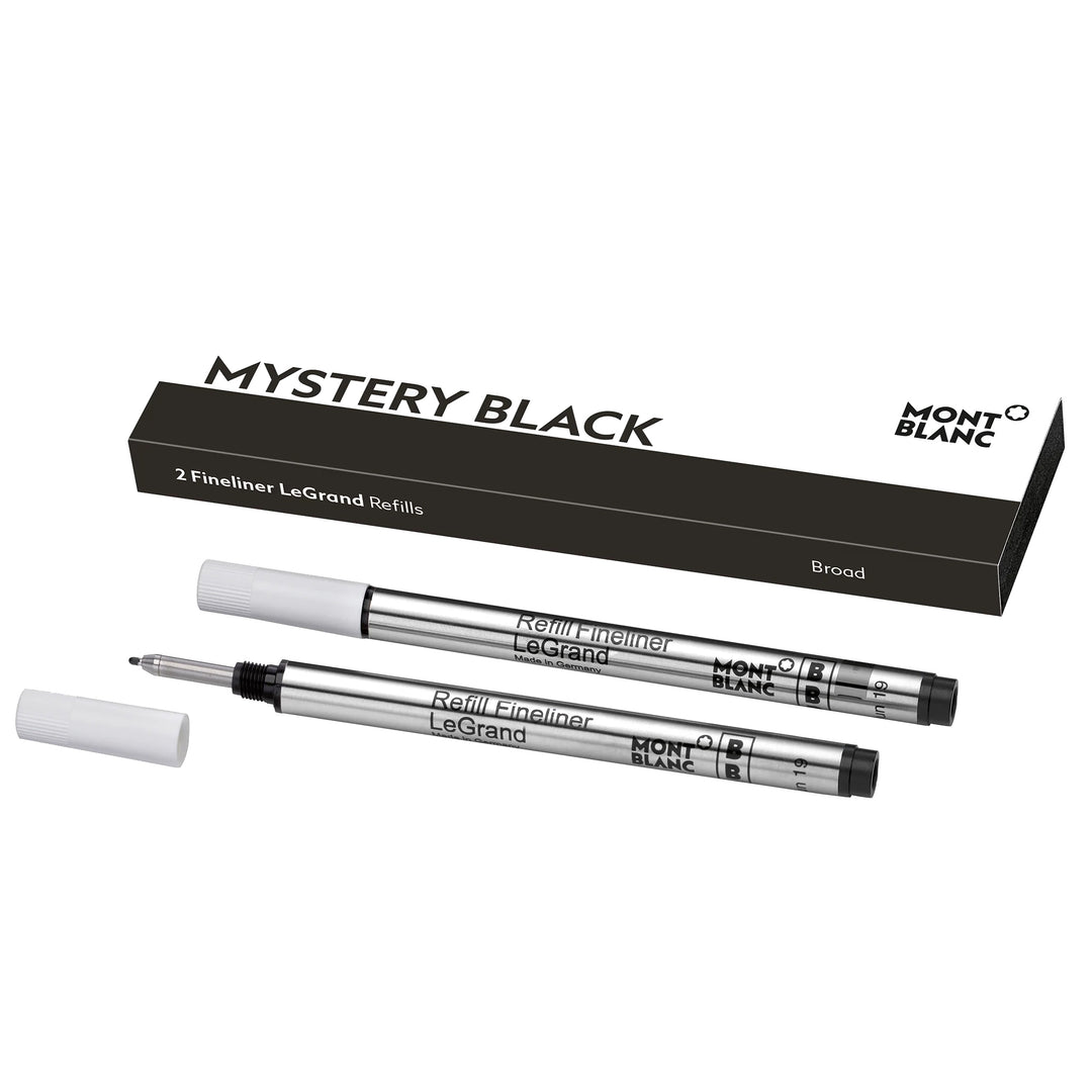 Montblanc 2 refill fineliner LeGrand, Mystery Black 128250