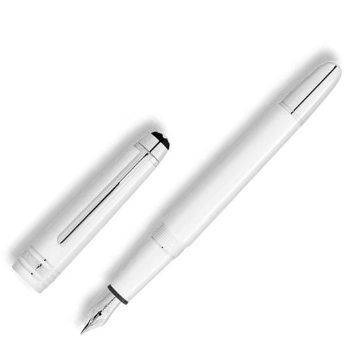 Stylo plume Montblanc Meisterstück Classique pointe blanche M 137120