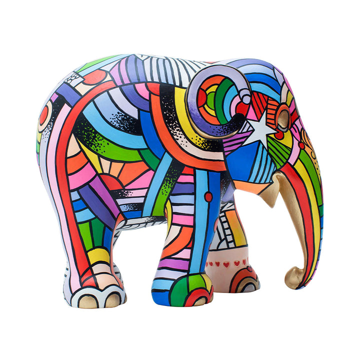 Elephant Parade éléphant Paix, Amour et Musique 15cm Edition Limitée 3000 pièces