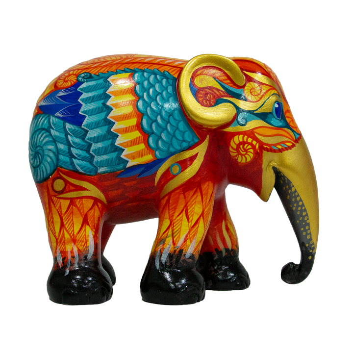 Elephant Parade Elefante Phoenix des Ashes 15 cm Limited Edition 3000 Phoenix des cendres 15