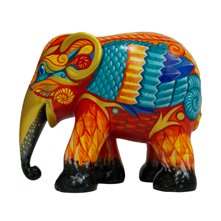 Elephant Parade Elefante Phoenix der Asche 15 cm limitierte Auflage 3000 Phoenix der Asche 15