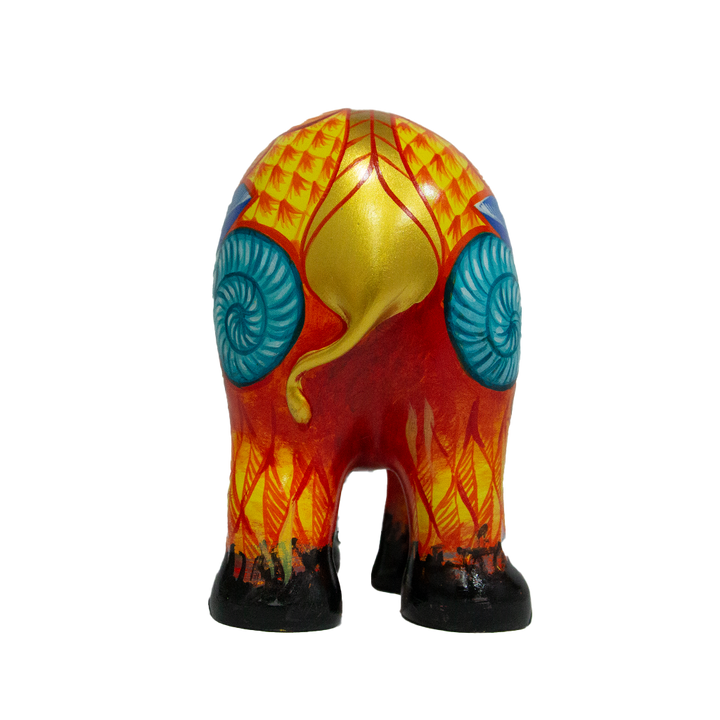 Elephant Parade Elefante Phoenix der Asche 15 cm limitierte Auflage 3000 Phoenix der Asche 15