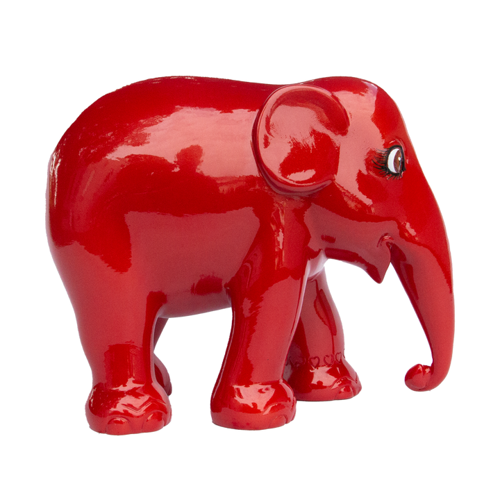 Elephant Parade elefante Metallic Vermilion Red 15cm Limited Edition 3000 METALLIC VERMILION RED 15