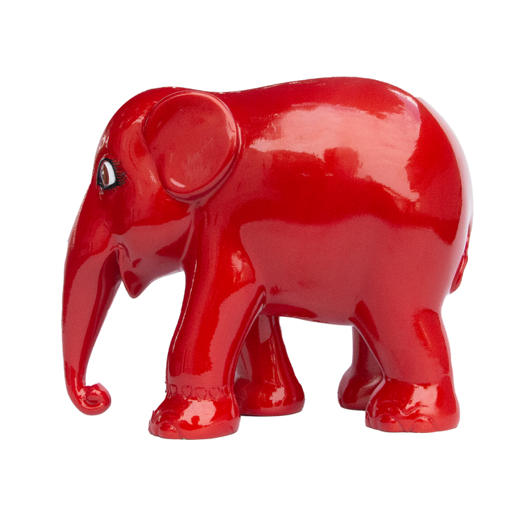 Elefantparade Elefante Metallic Vermilion Red 15cm limitiert Edition 3000 Metallic -Vormilion Red 15