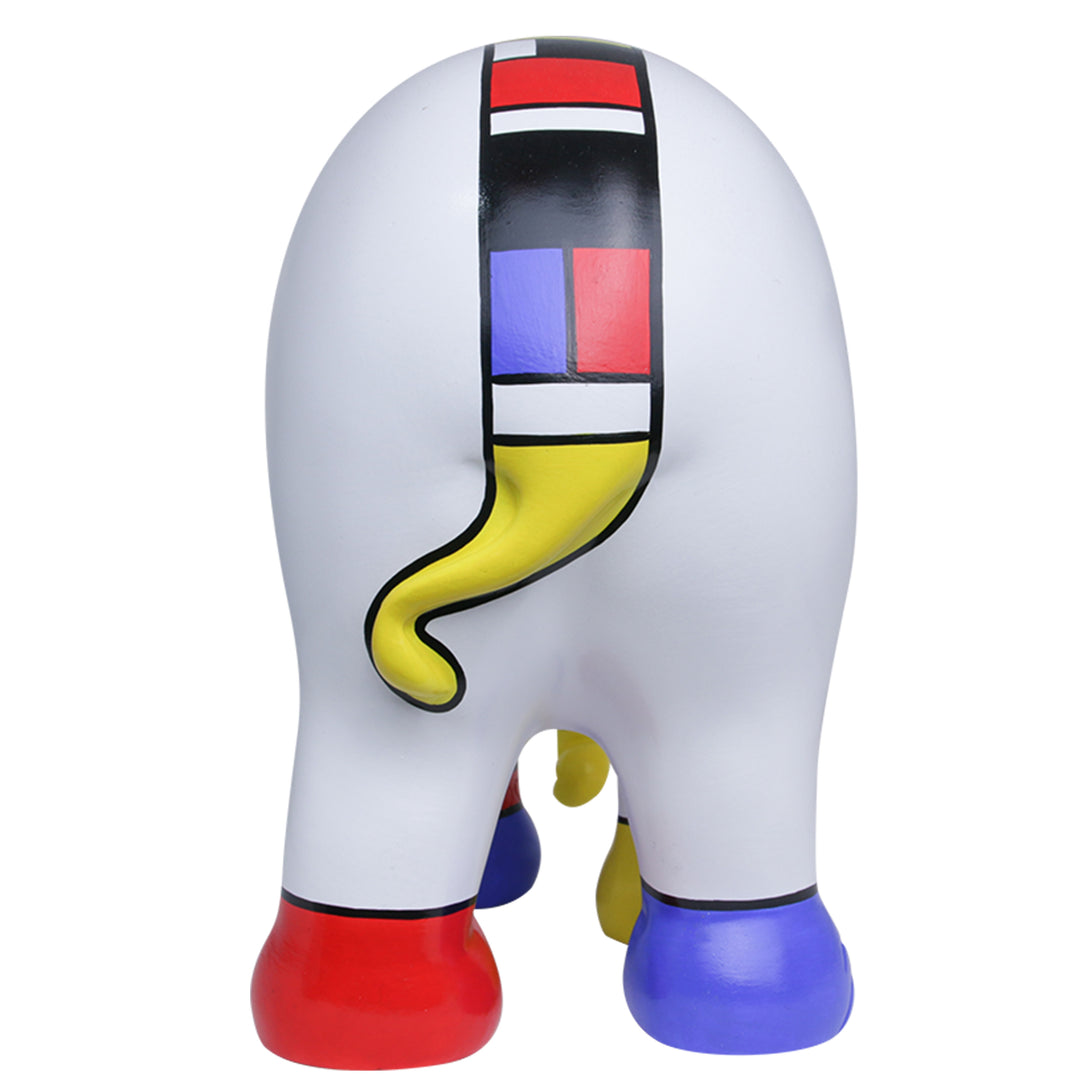 Elephant Parade elefante Mondriaan Crossed My Mind 15cm Limited Edition 3000 MONDRIAAN CROSSED MY MIND 15