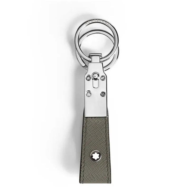 Montblanc Sartorial key ring with loop medium gray 199387