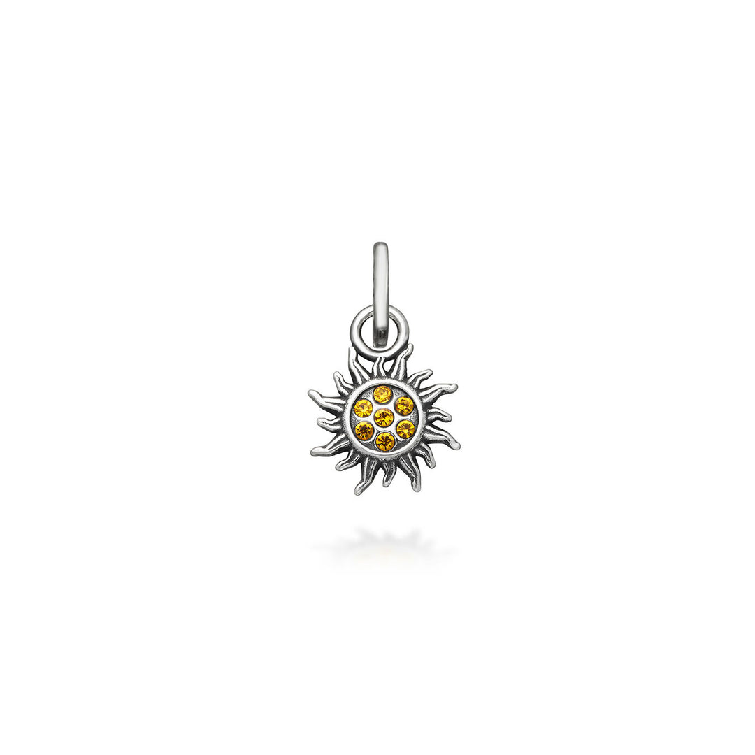 Giovanni Raspini Mini-Charm Sun Crystal Yellow 12168