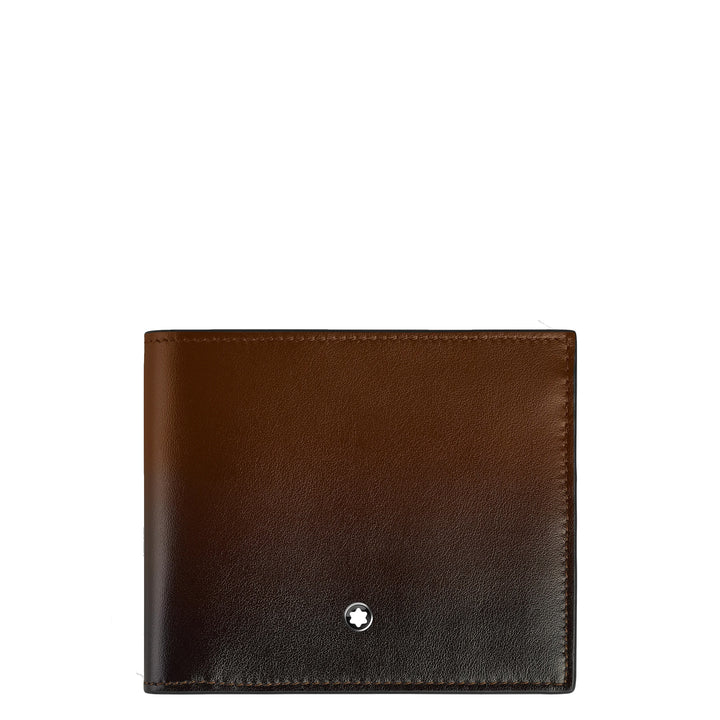 Portefeuille Montblanc 8 compartiments Meisterstück marron ombré 220317