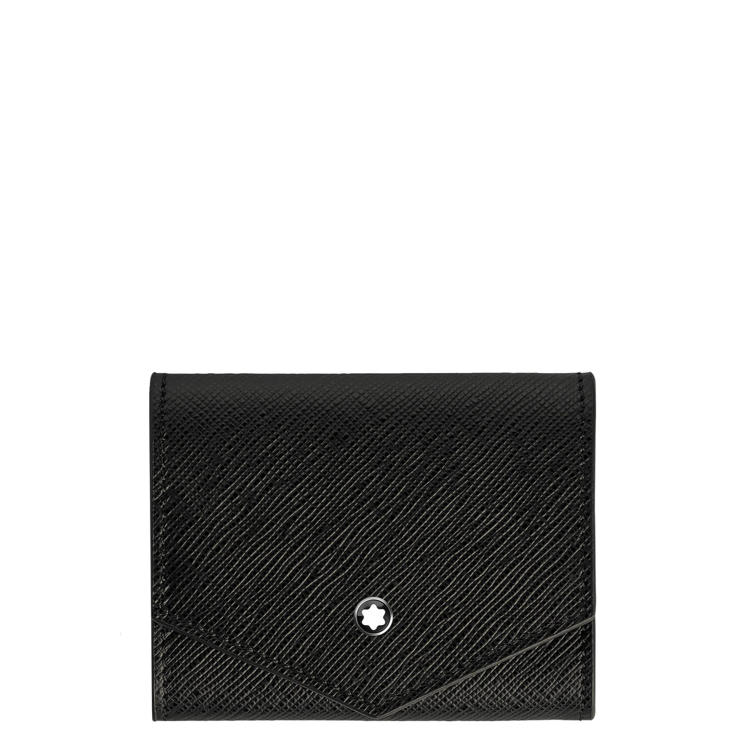 Porte-monnaie noir Montblanc Sartorial 220347