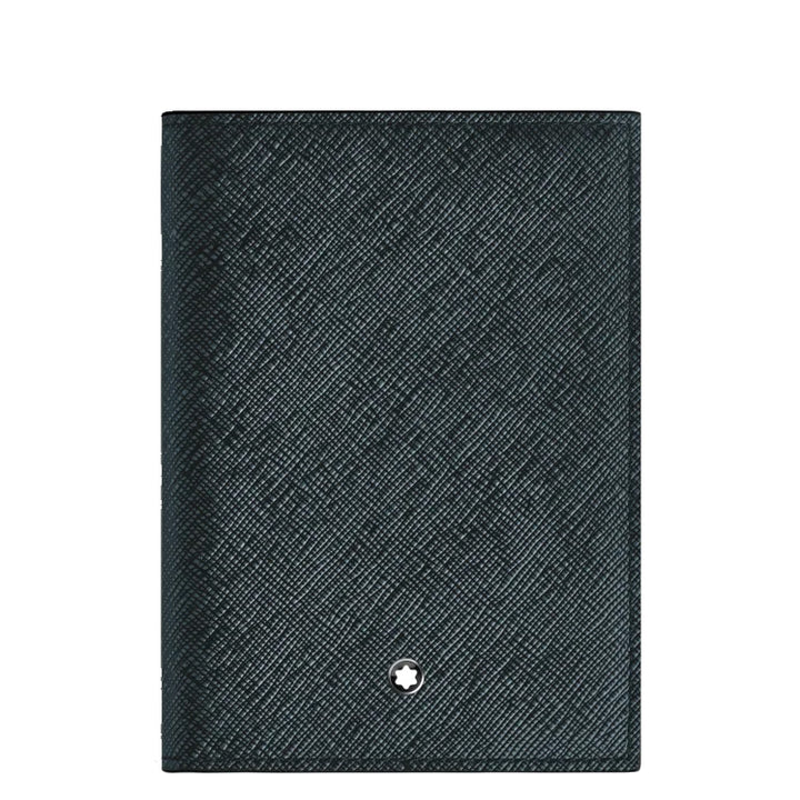 Montblanc custodia per passaporto Sartorial tweed blu 220433