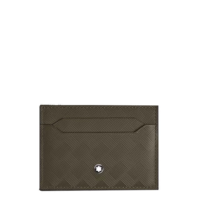 Montblanc 5-Pocket-Kartenetui aus Extreme-Khaki-Leder 221422