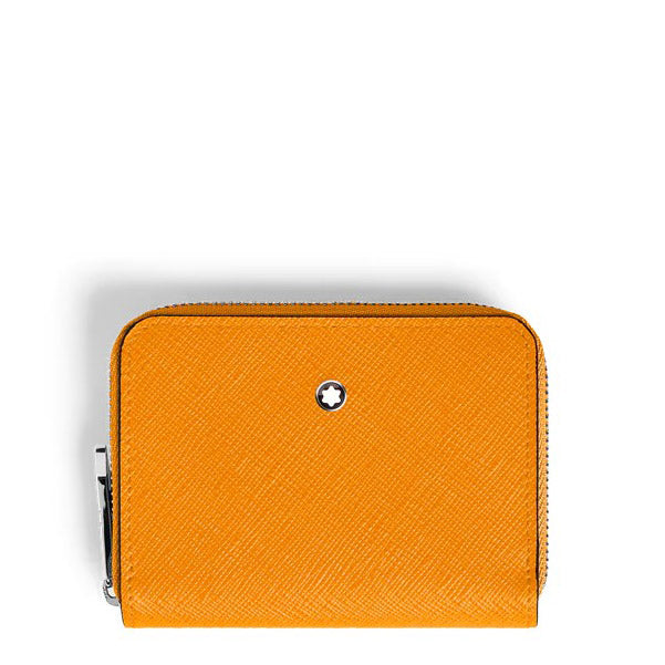 Montblanc wallet 2 mini pockets Sartorial saffron 221504