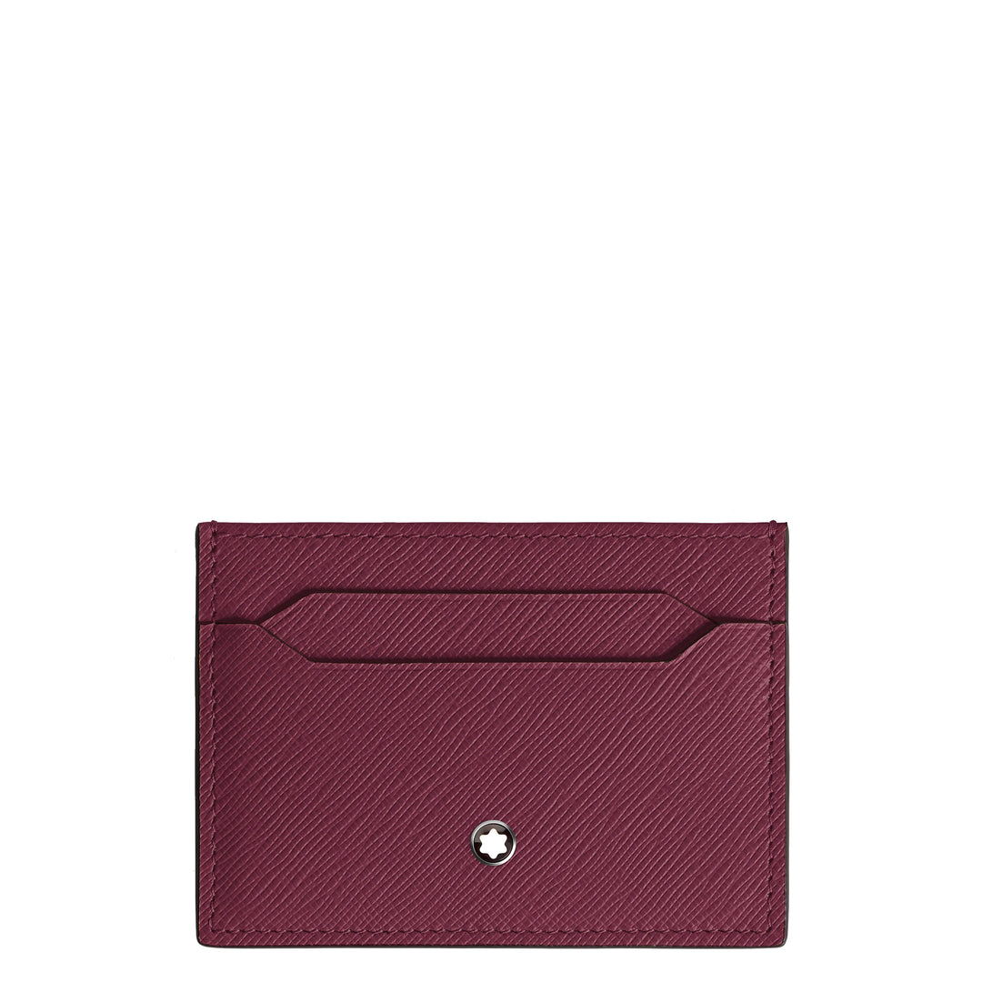 Montblanc porta carte 5 scomparti Sartorial Cassis 199375