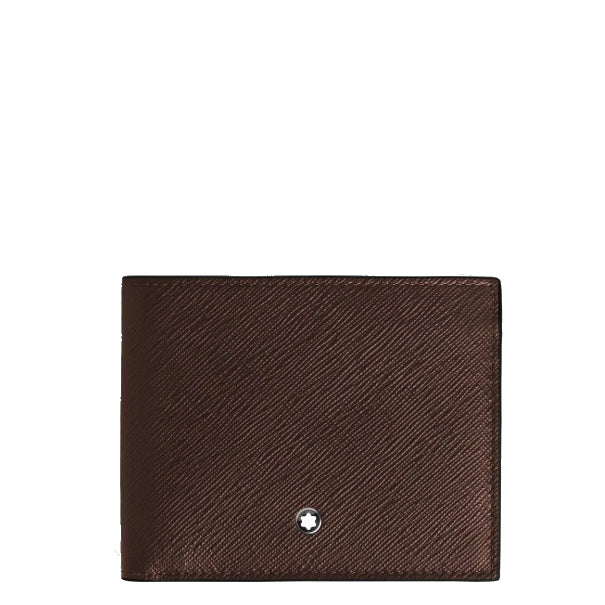 Montblanc 8 pocket wallet in Sartorial leather ebony color 223023