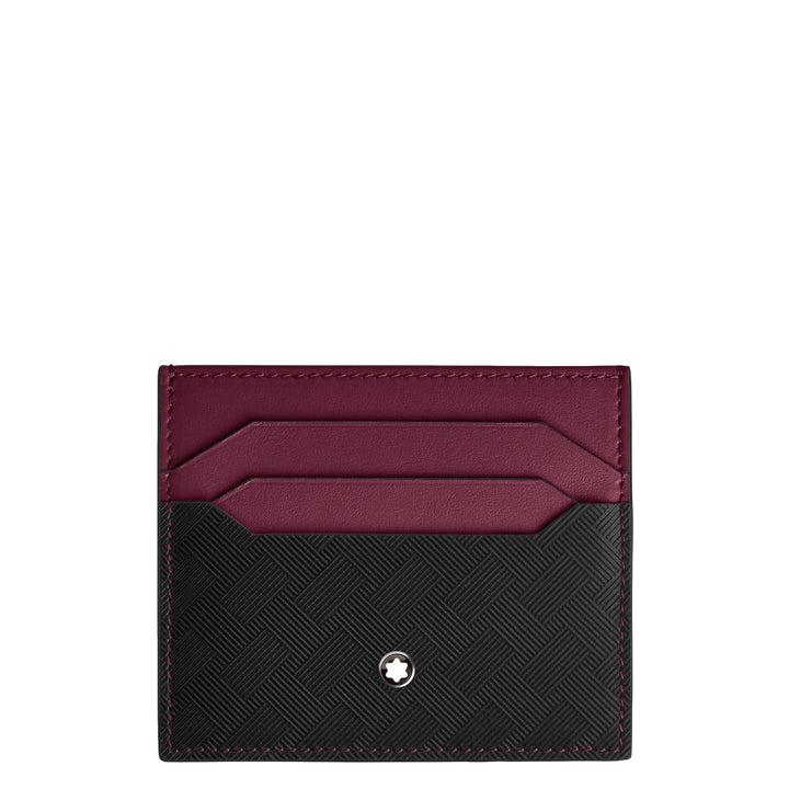 Montblanc porta carte 6cc Extreme 3.0 nero/cassis 199420