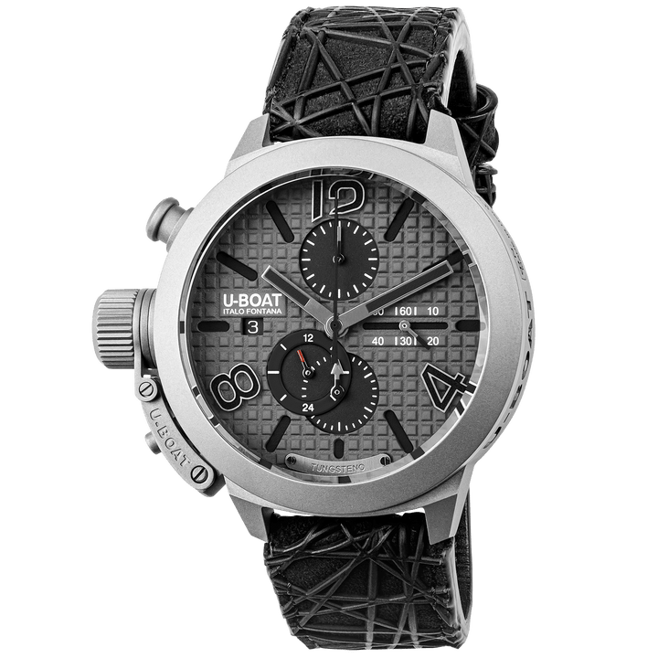 U-BOAT Uhr Classic 45 Titanium Tungsten Grey 45mm graues Automatik-Titan 3002