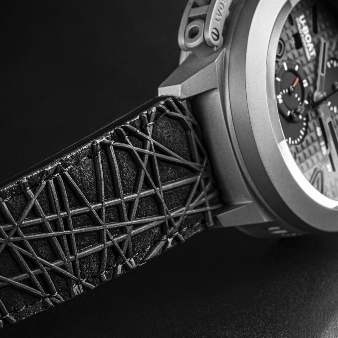 U-BOAT Uhr Classic 45 Titanium Tungsten Grey 45mm graues Automatik-Titan 3002