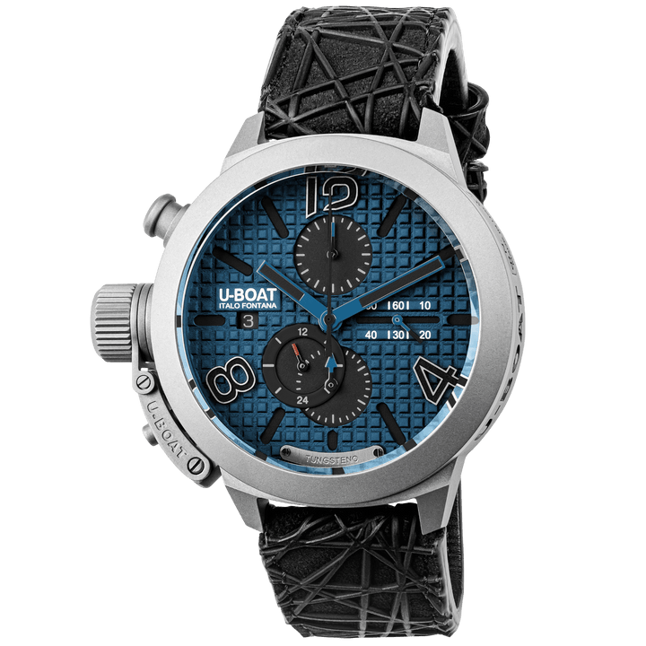 U-BOAT Uhr Classic 45 Titanium Tungsten Blue 45mm blaues Automatik-Titan 3003