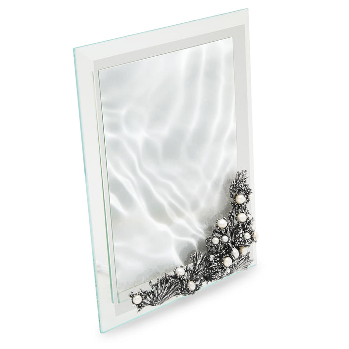 Giovanni Raspini Cornice Luce Anemone - Cornice in Argento e vetro molato - 02389