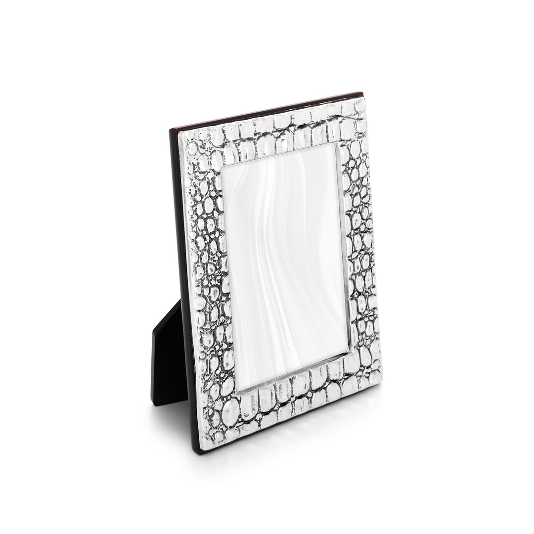 Giovanni Raspini Cornice Coccodrillo Piccola - Cornice in Argento - 02401