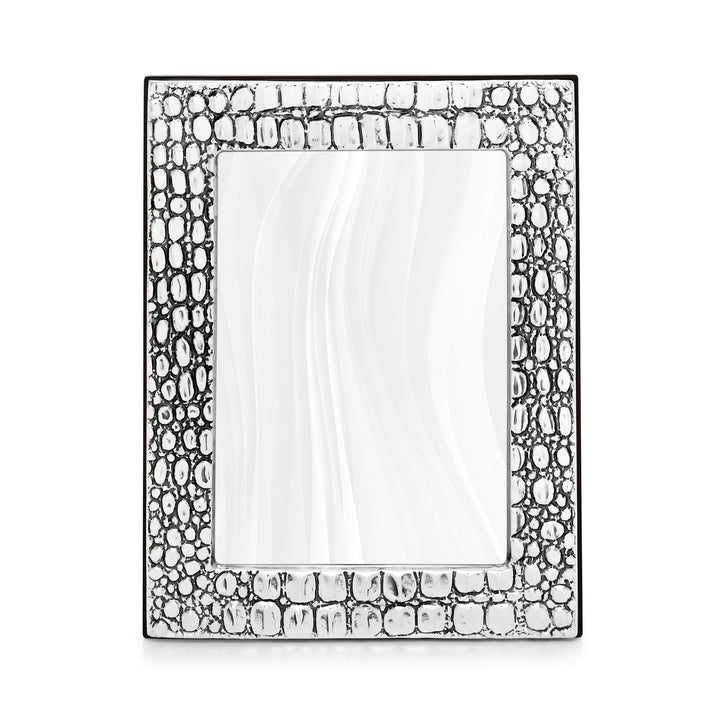 Giovanni Raspini Cornice Coccodrillo Media - Cornice in Argento - 02400