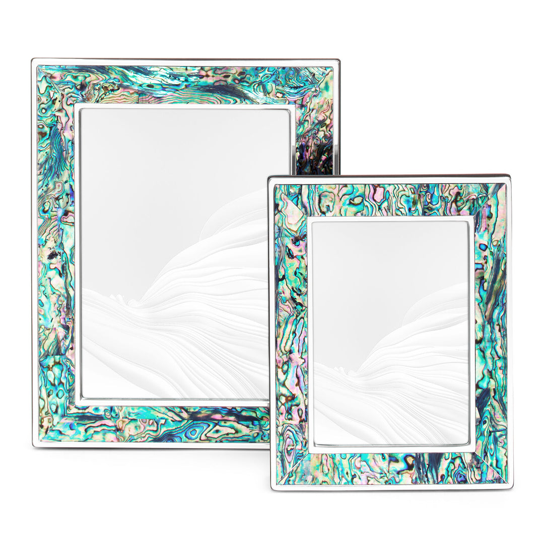 Giovanni Raspini Cornice Abalone Media - Cornice in Argento e abalone - 02402