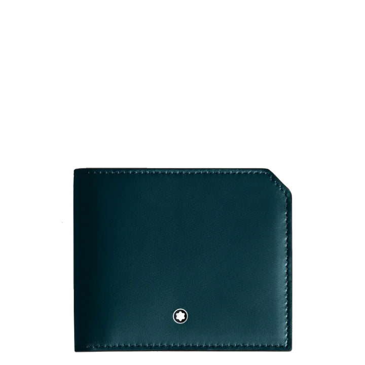 Montblanc Geldbörse 6 Fächer Soft Blue Legion 198743