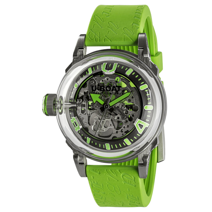 U-BOAT watch U-65 44mm green automatic steel 3344