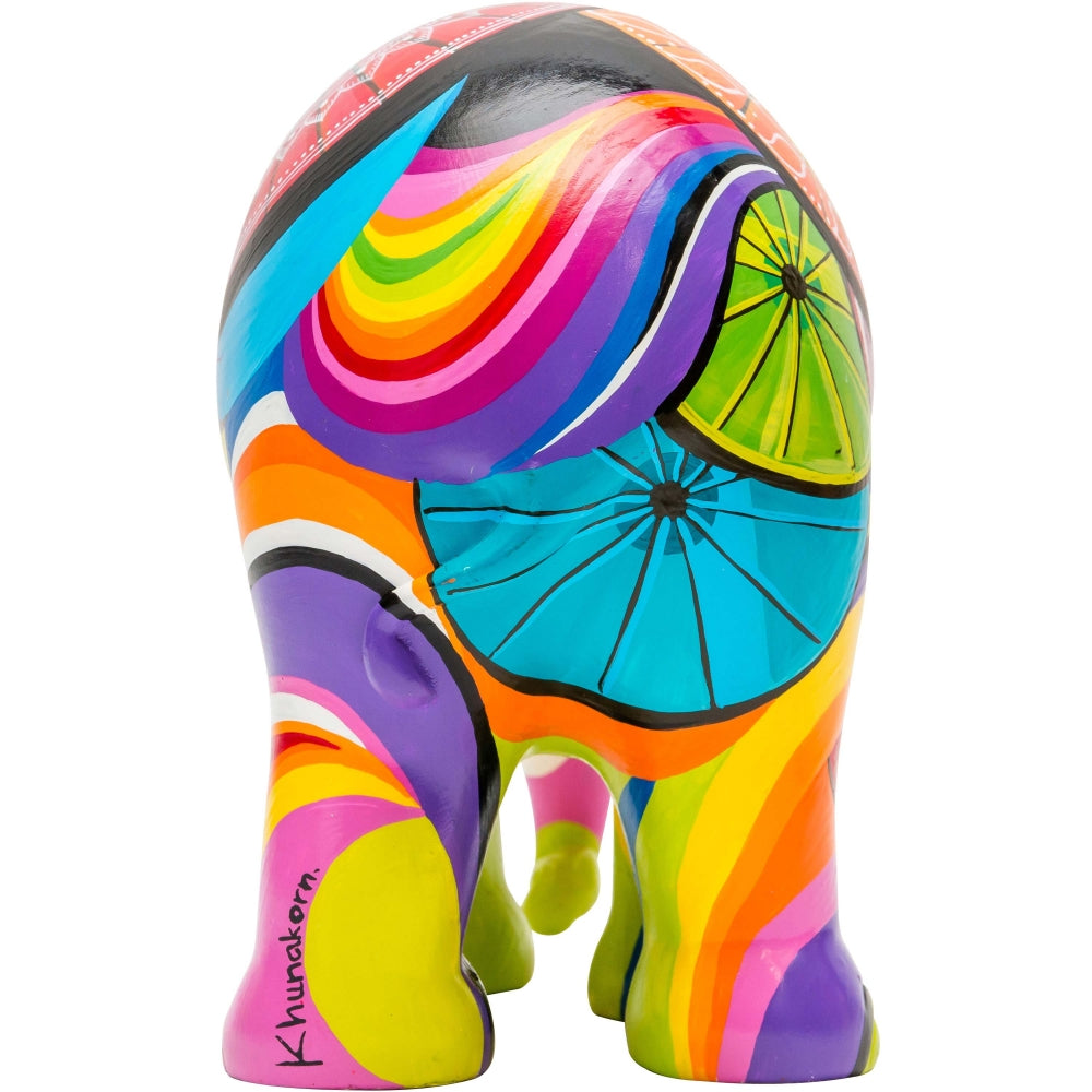 Elephant Parade Elefante Farben von Chiang Mai 15cm limitierte Auflage 3000 Farben von Chiang Never 15