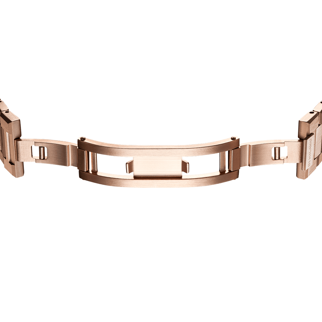 D1 Milano Rose Gold Ultra Thin Watch 38mm D1-SP-UT38BR02