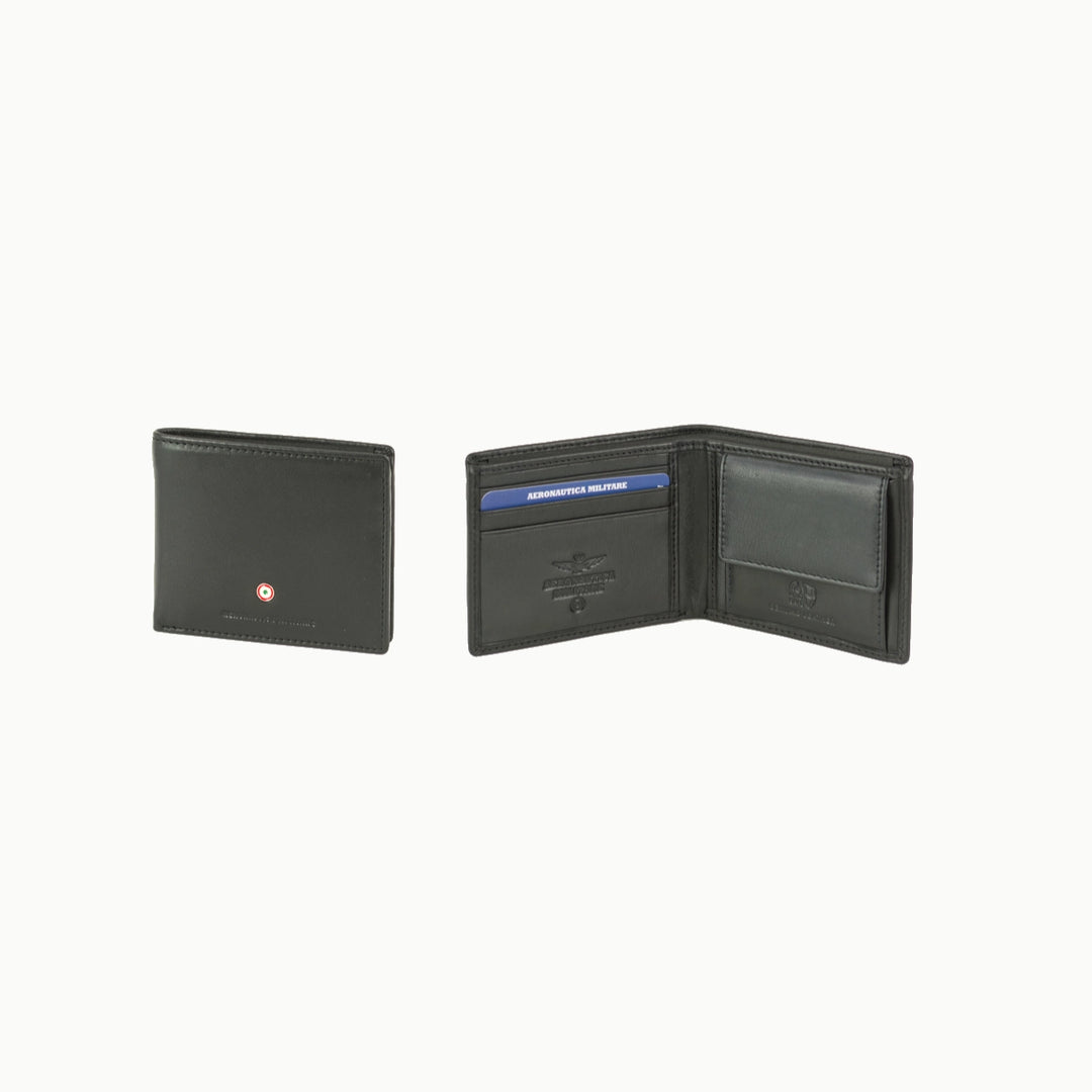 Small wallet with coin holder New Plate line