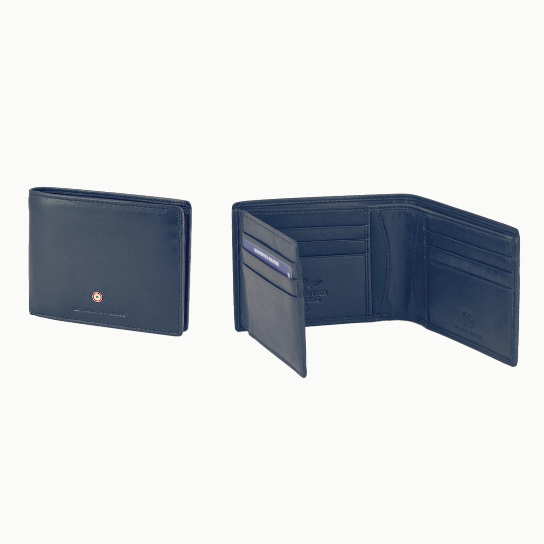 Wallet with flap New Plate line