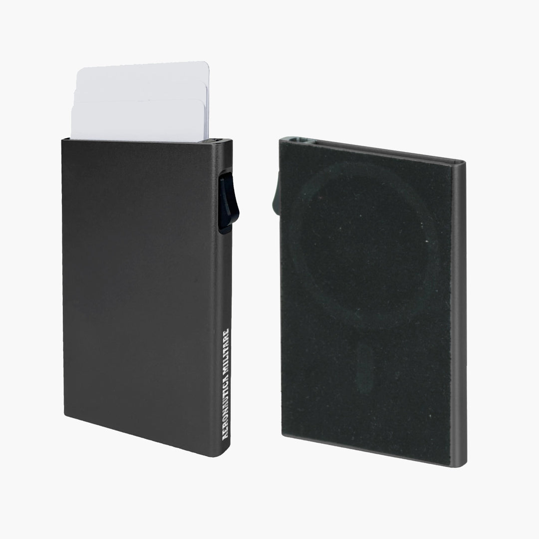 Magnetic card holder