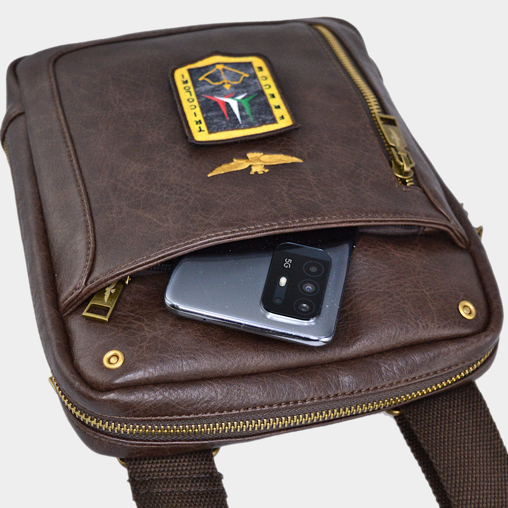 Aeronautica Militare Tracolla porta Tablet linea Pilot AM471-MO