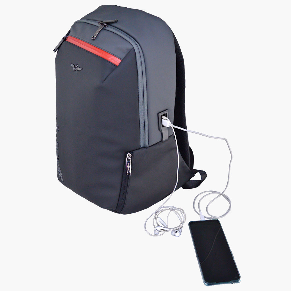 Aeronautica Militare Zaino uomo porta PC linea Helix AM484-NEGR