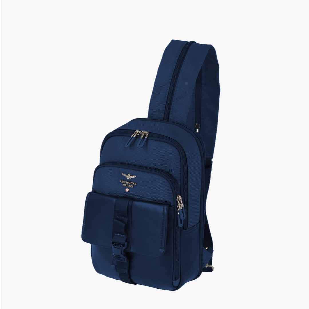 Shoulder bag convertible into a Typhoon line backpack
