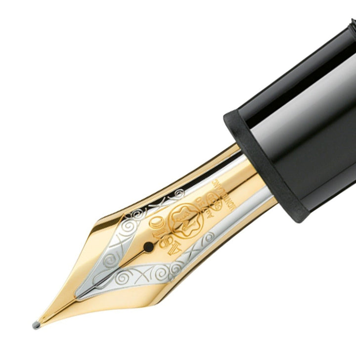 Montblanc stilografica Meisterstück 149 finitura oro punta M 132113