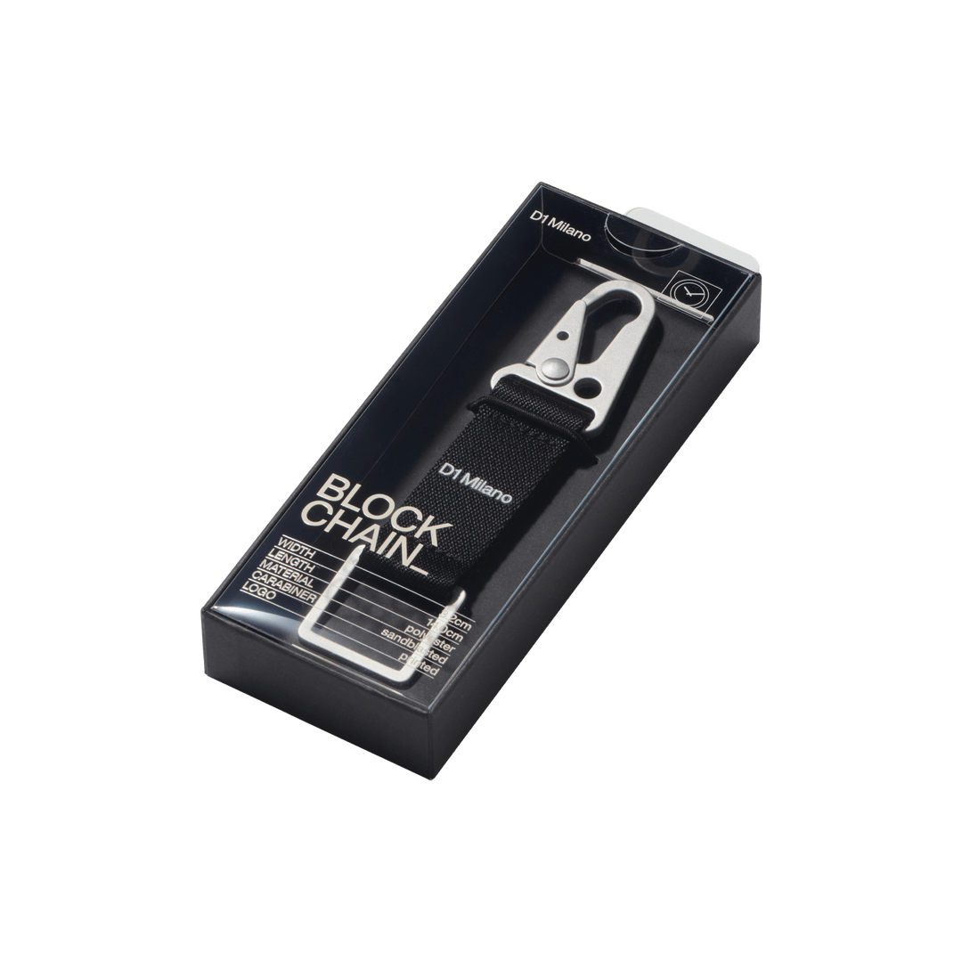 D1 Milano Black D1-Keychain BLXU01