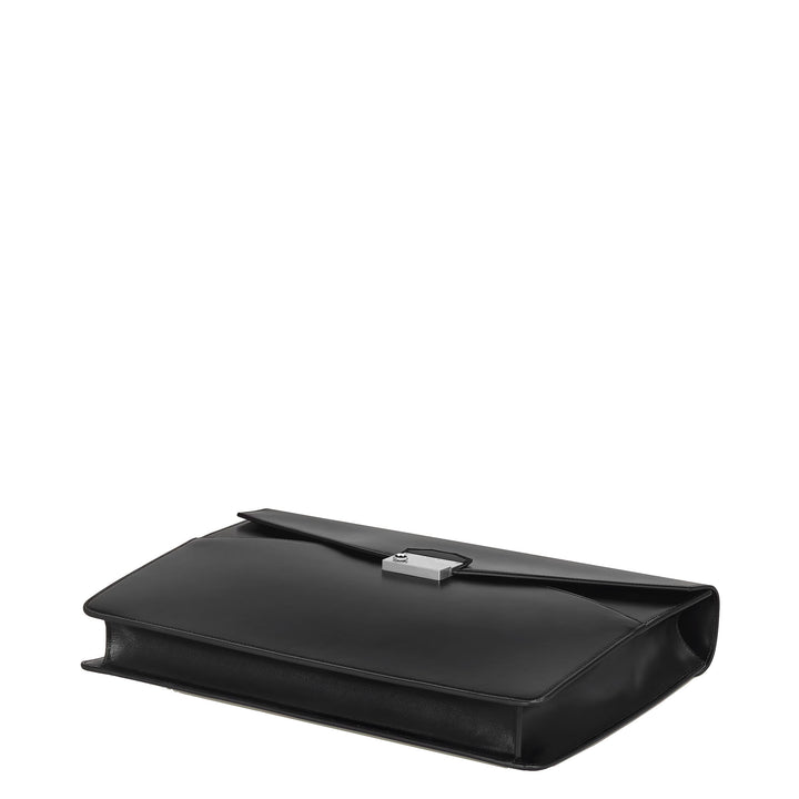 Montblanc Meisterstuck porte-documents plat noir 199771