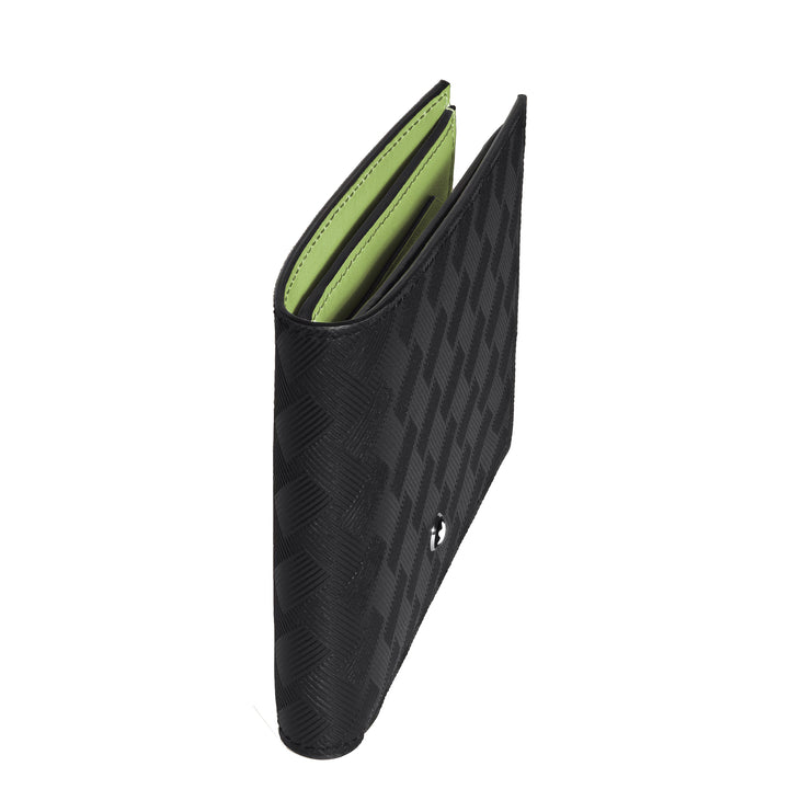 Montblanc 6cc Extreme 3.0 Black Lime Wallet 199412