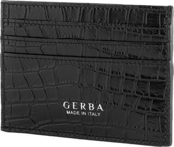 Gerba c.credito en veau coco et logo gerba argenté