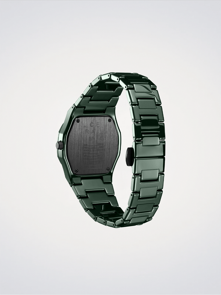 D1 Milano Pure Green Ceramic 37 mm D1-CEBU04
