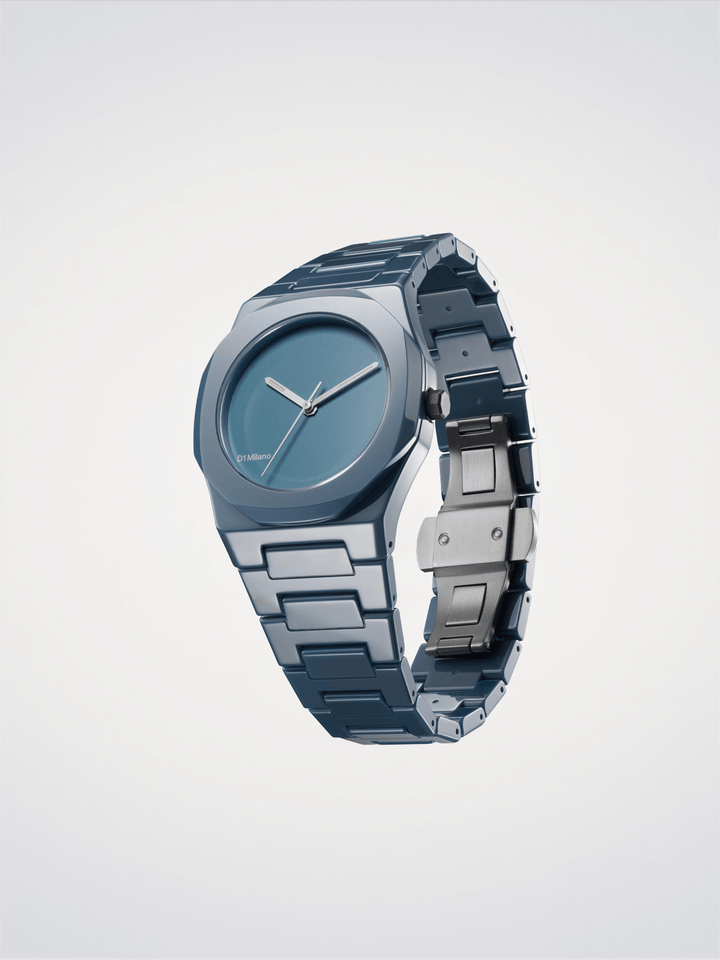 D1 Milano Pure Blue Ceramic 37 mm D1-CEBU05
