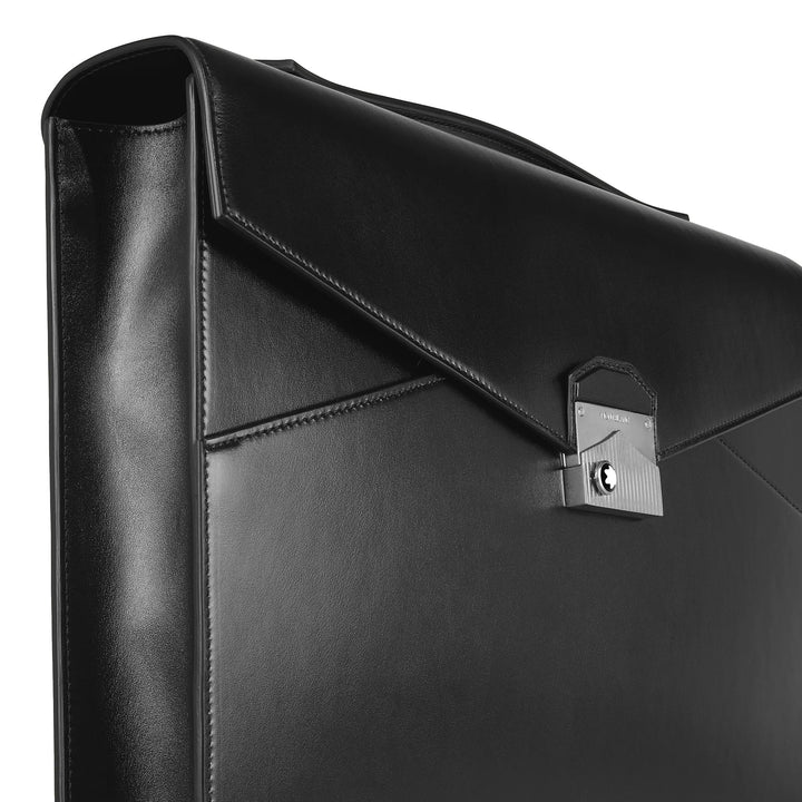 Montblanc Meisterstuck porte-documents plat noir 199771