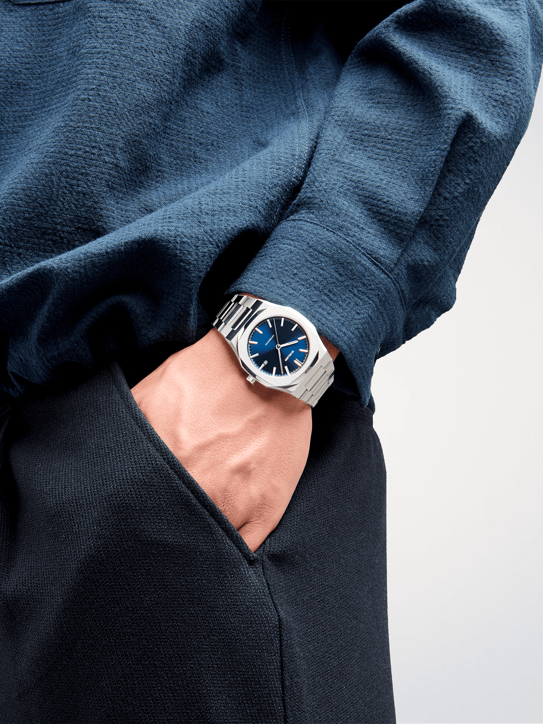 D1 Milano Blue Automatic 41.5 mm D1-ATBJ11