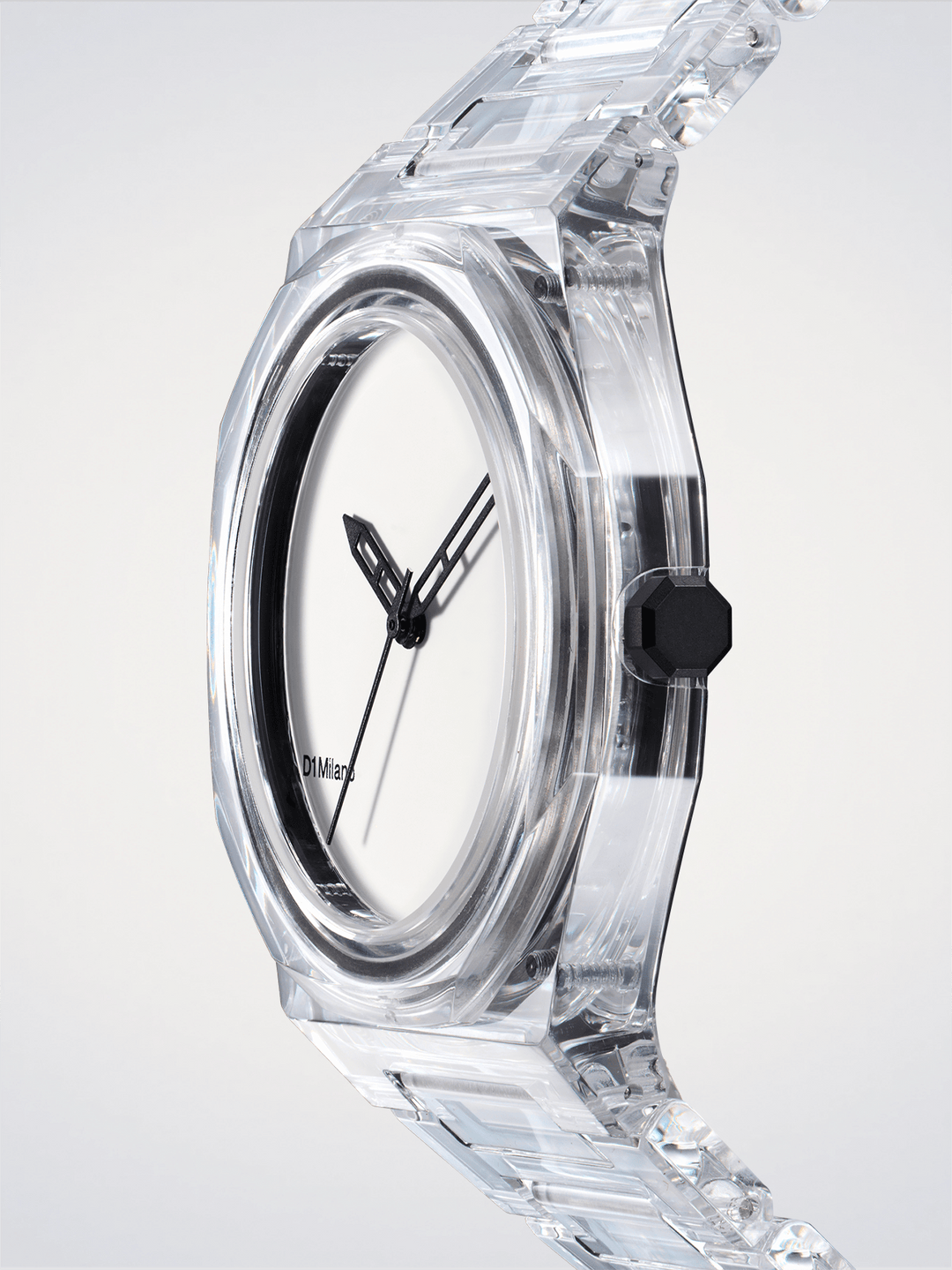 D1 Milano Exp_White Nylon 39 mm D1-NYBJ01