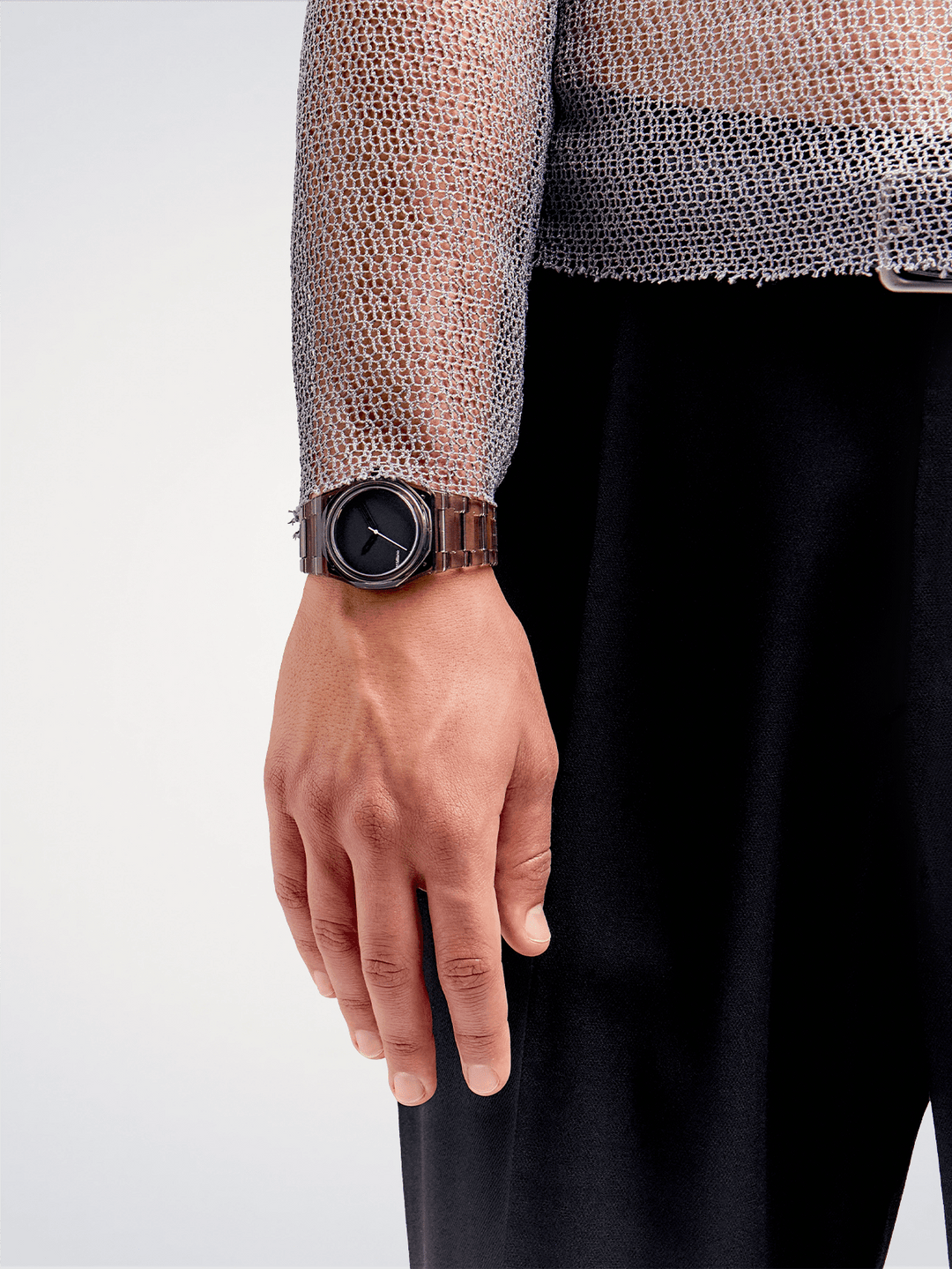 D1 Milano Exp_Nylon Noir 39 mm D1-NYBJ02