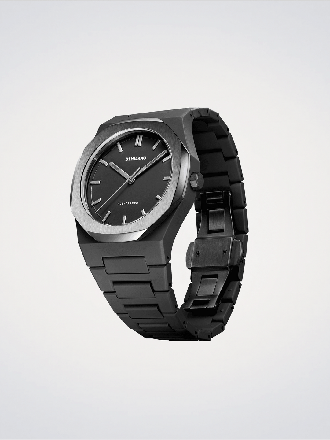 D1 Milano Space Gray Polycarbon 40.5 mm D1-PCBJ13