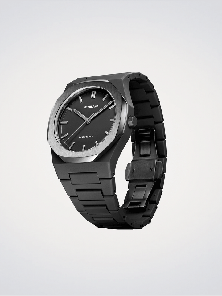 D1 Milano Space Gray Polycarbon 40.5 mm D1-PCBJ13